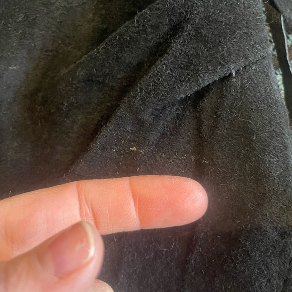 Running Wild Leather Fringe Vintage Wrap Skirt Size OS - Picture 14 of 16